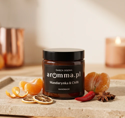 Świeca sojowa Aromma Mandarynka i Chilli