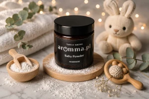  Świeca Sojowa - Baby Powder 120 ml - pudrowy zapach!