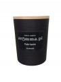 Naturalna świeca sojowa Aromma o zapachu Palo Santo.
