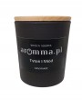Naturalna świeca sojowa Aromma o zapachu Tytoń i Miód.