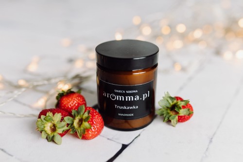 Świeca sojowa Aromma Truskawka